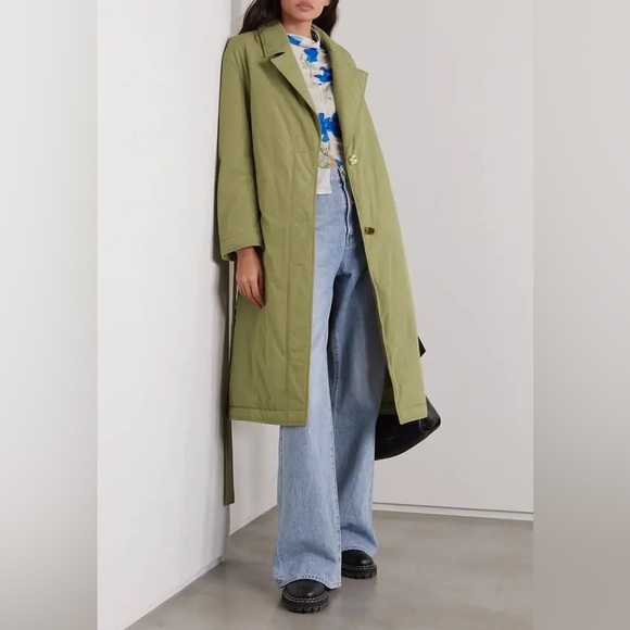 Rejina Pyo Agnes Single Breasted Padded Trench Coat - Picture 1 of 4
